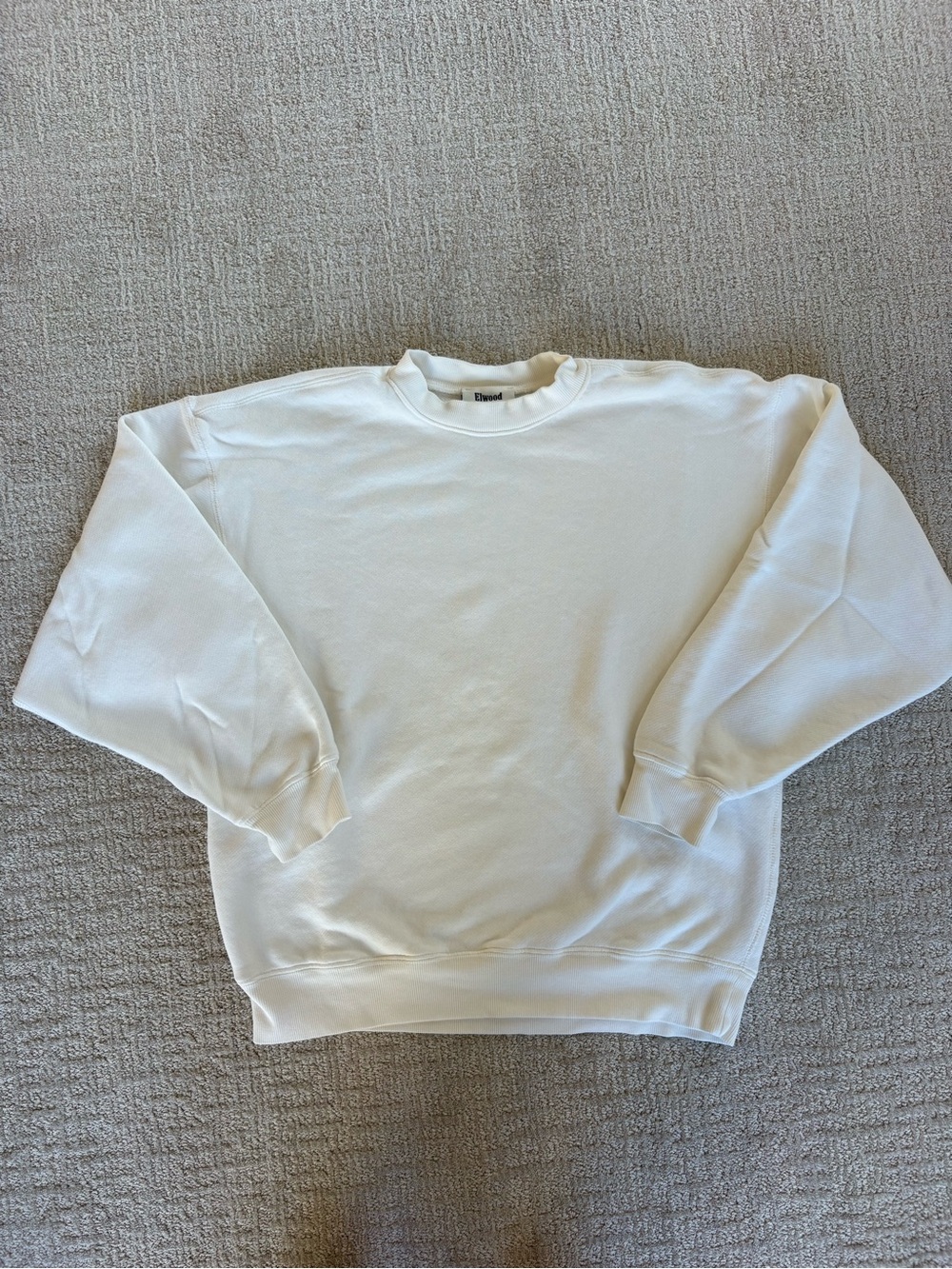 Elwood Oversized Core Crewneck